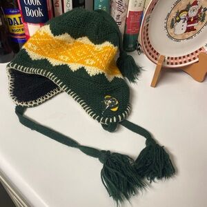 Green Bay Packers 47 Brand NFL Team Apparel Ear Flap Beanie Hat